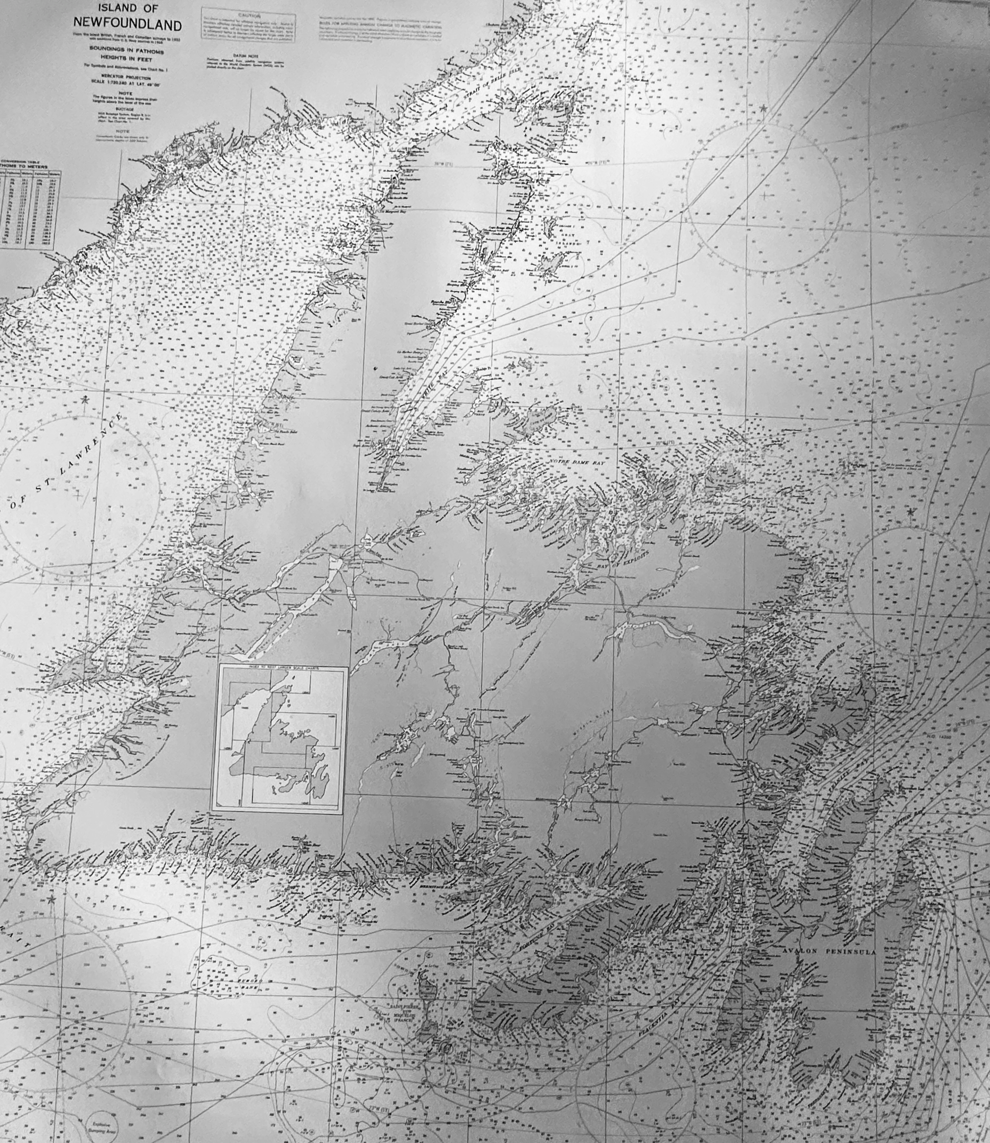 Map of Newfoundland
