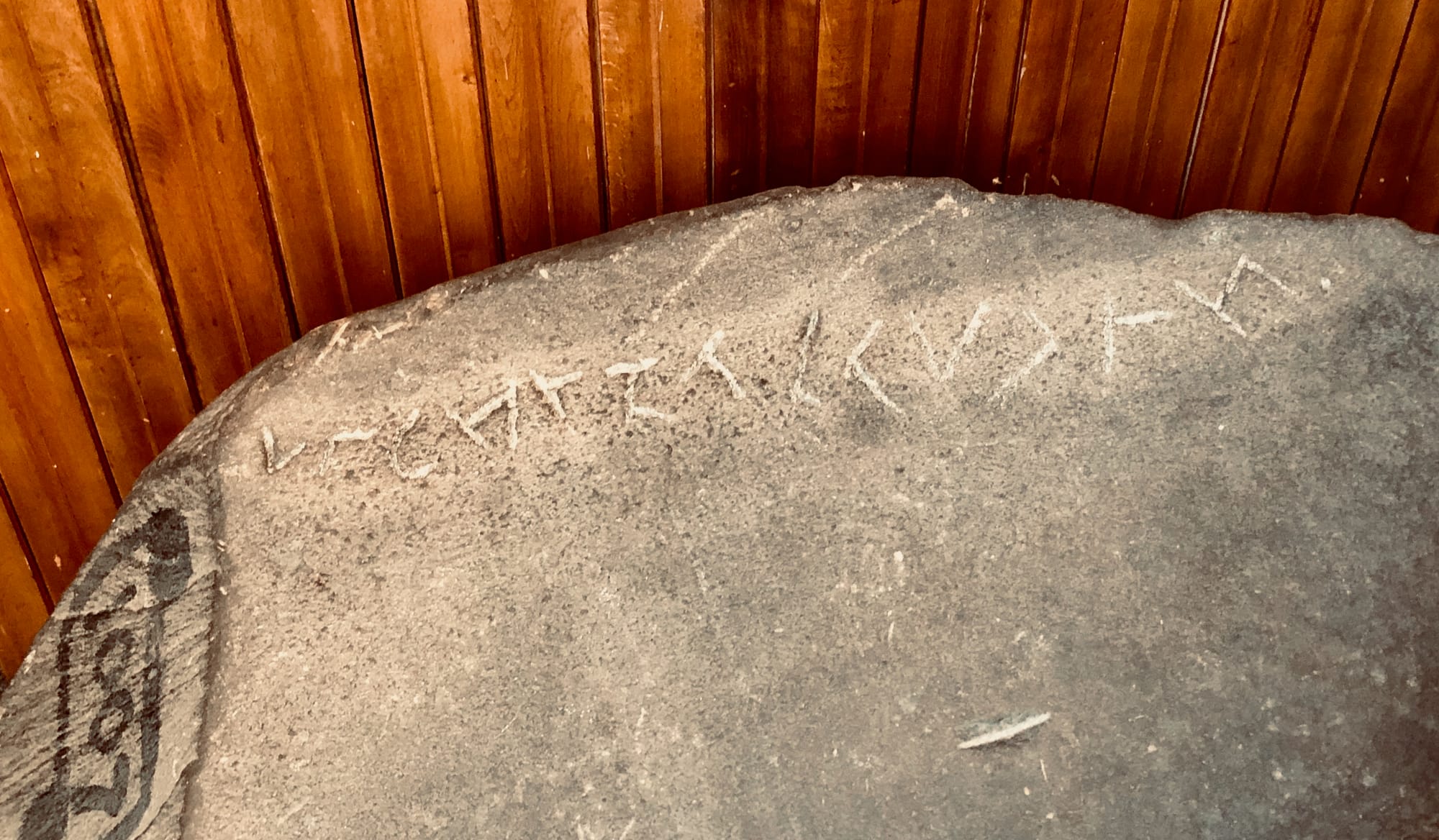 Runic Stone, Yarmouth County Museum