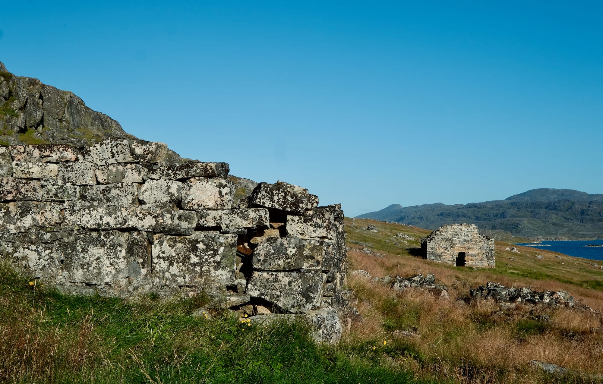 festal hall, and church, Hvalsey