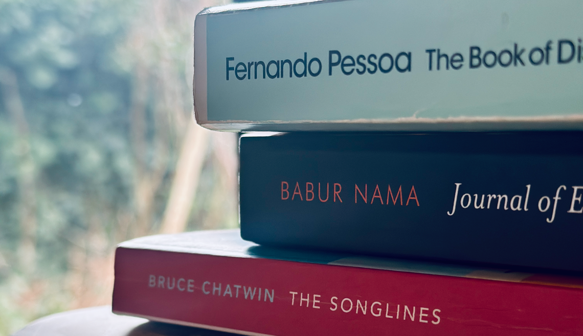 Books in rucksacks