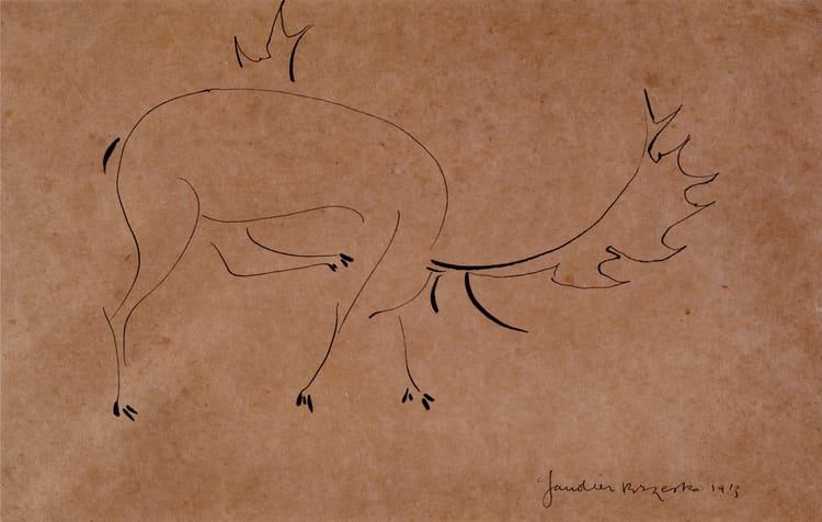 Stag, Henri Gaudier-Brzeska