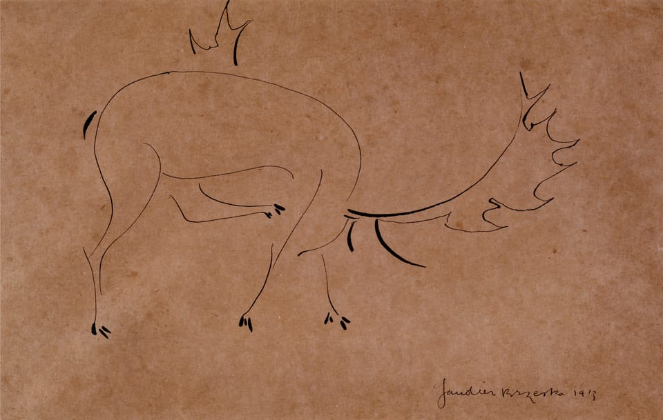 Stag, Henri Gaudier-Brzeska