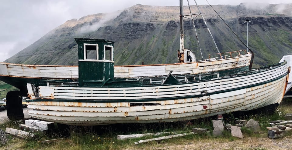 fishing boats, Ísafjörður, Westfjord, Iceland